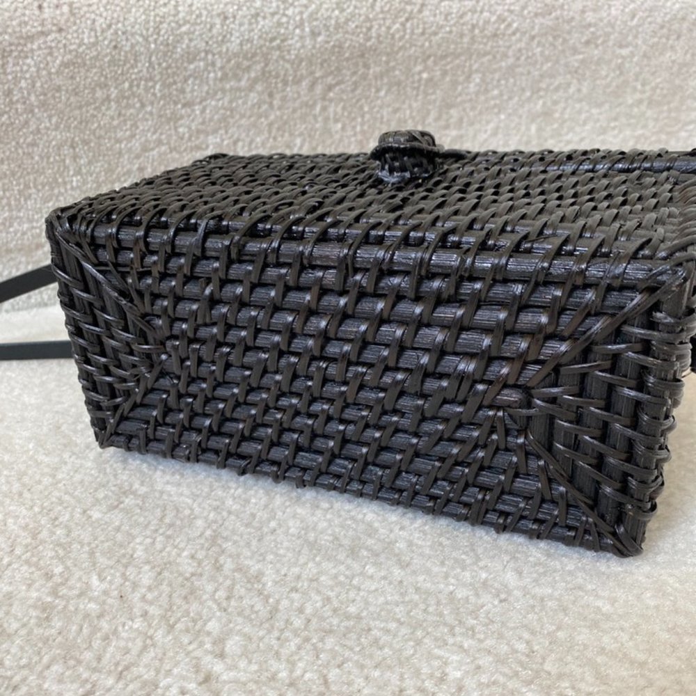 ZARA mini crossbody raffia bag- ✿ super cool 2026 must have✿ - Picture 6 of 8